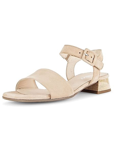 Gabor Sandalen Veloursleder Riemchensandalette günstig online kaufen