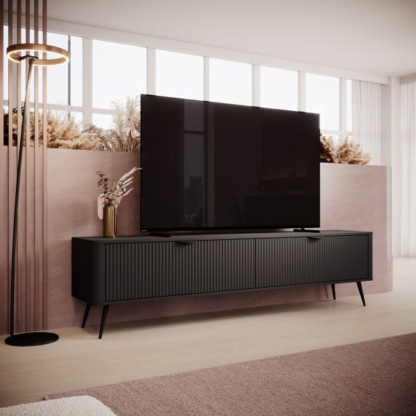 Compleo TV-Schrank BELLO zweitürig, Modern Wohnzimmer, günstig online kaufen
