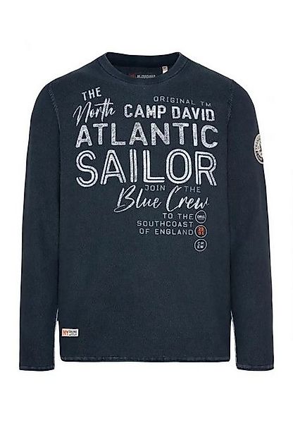 CAMP DAVID Sweatshirt Strickpullover ATLANTIC CROSSING Pullover R-Neck (1-t günstig online kaufen