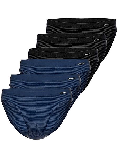 Ammann Slip 6er Pack Jazz Pants Day Classic / Jeans Feinripp (Spar-Set, 6-S günstig online kaufen