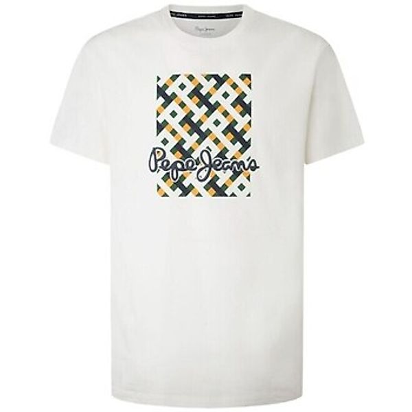 Pepe jeans  T-Shirt WARREN FUTURE ECRU günstig online kaufen