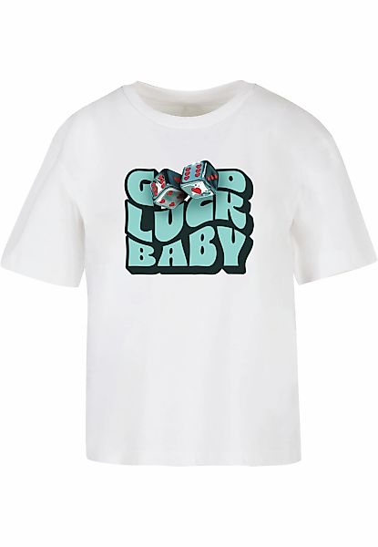 Miss Tee T-Shirt "Miss Tee Damen Good Luck Baby Tee" 1 Stk. tlg. günstig online kaufen