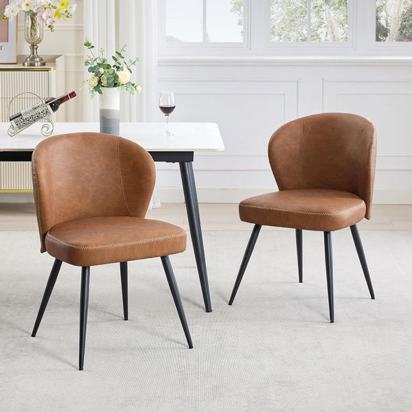 GarveeMore Esszimmerstuhl aus PU-Leder,moderne Esszimmer und günstig online kaufen