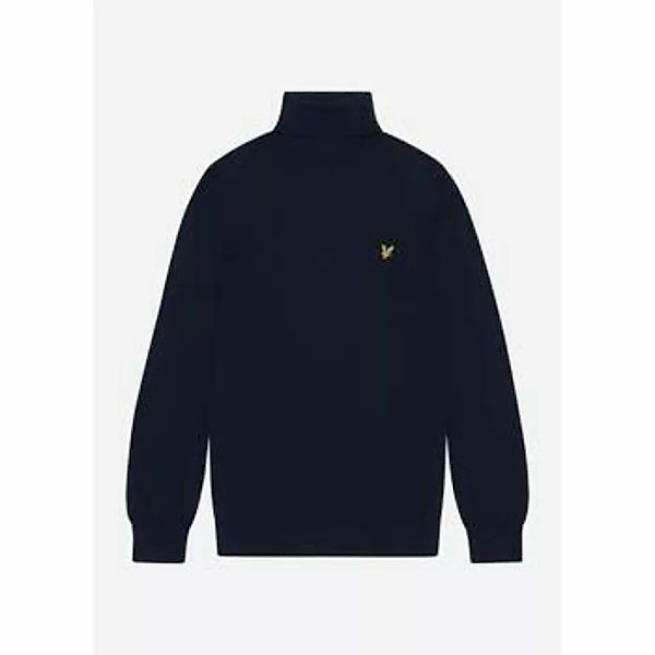 Lyle & Scott  Pullover Cotton merino turtleneck jumper - dark navy günstig online kaufen