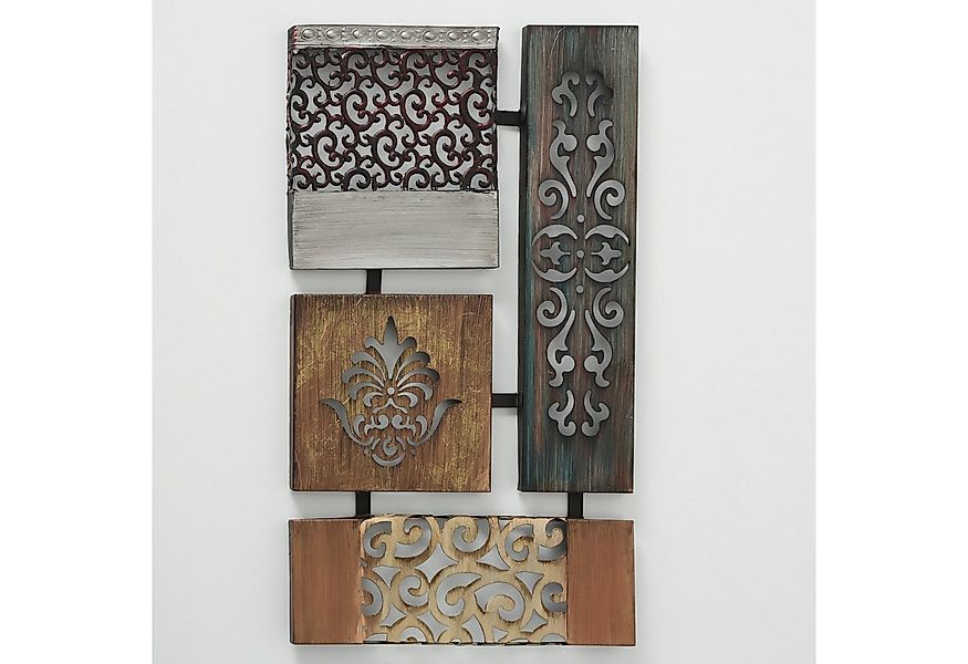 BOLTZE Wandbild Boltze Wandobjekt Wandbild Eisen lackiert 68cm, Bild Metal günstig online kaufen