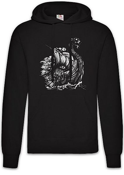 Urban Backwoods Hoodie Viking Ship VIII Herren Hoodie Valhalla Odin Thor No günstig online kaufen