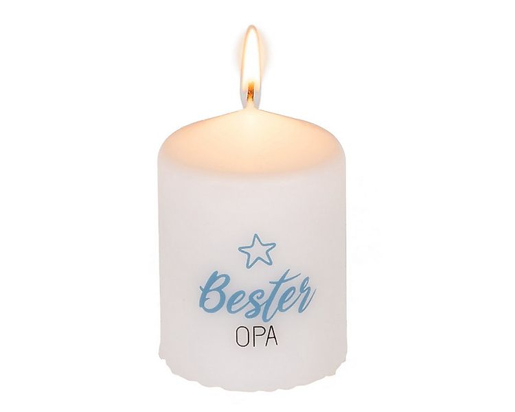 Out of the Blue Stumpenkerze Stumpenkerze, Bester Opa günstig online kaufen