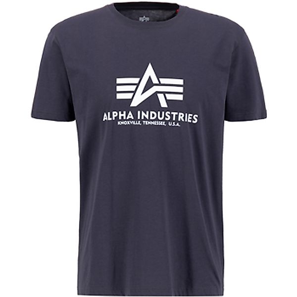 Alpha Industries  T-Shirt Basic T-Shirt - iron grey günstig online kaufen