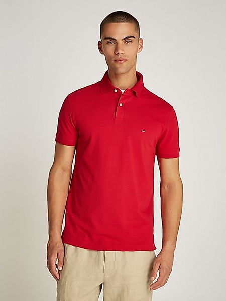 Tommy Hilfiger Poloshirt 1985 SLIM POLO hochwertige Baumwoll-Piqué-Qualität günstig online kaufen