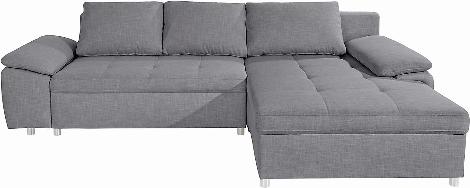 sit&more Ecksofa »Labene L-Form«, wahlweise mit Bettfunktion und Bettkasten günstig online kaufen