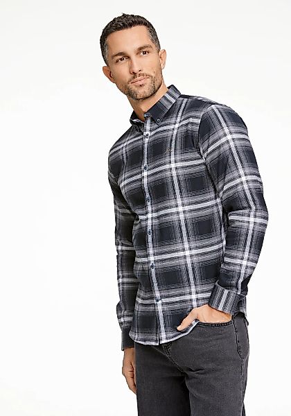 LINDBERGH Flanellhemd "Freizeithemd Relaxed Fit" günstig online kaufen