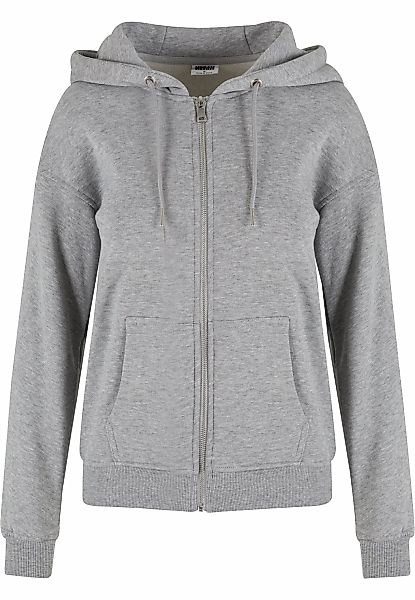 URBAN CLASSICS Sweatjacke "Urban Classics Damen Ladies Classic Zip Hoody", günstig online kaufen