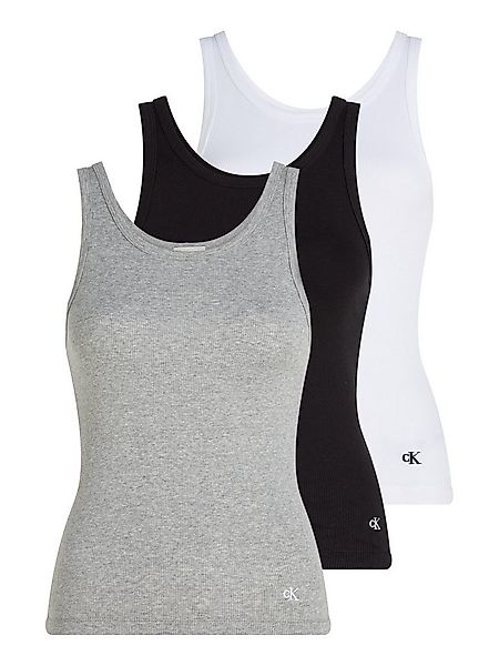 Calvin Klein Underwear Tanktop SCOOP NECK COTTON TANK 3PK (Packung, 3-tlg., günstig online kaufen