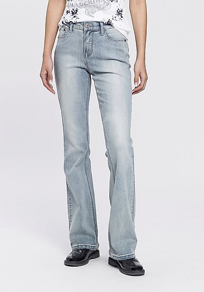 Arizona Bootcut-Jeans Shaping elastische Passform, Bootcut-Beinform, günstig online kaufen