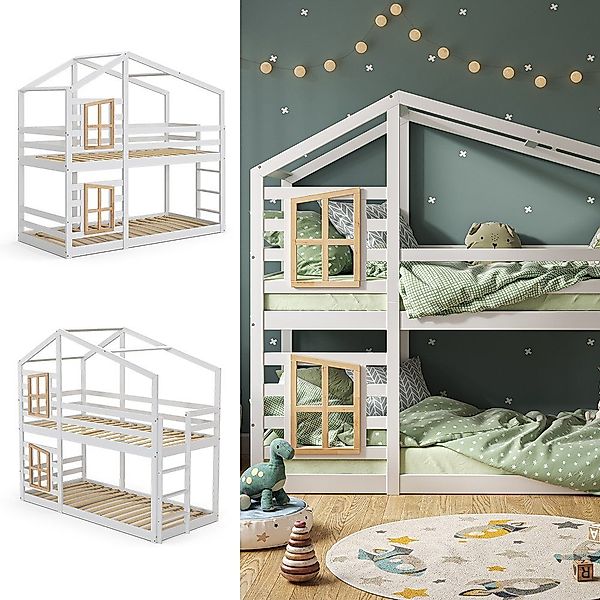 VitaliSpa® Etagenbett Maja, Weiß, 90x200 cm, günstig online kaufen