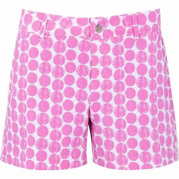 Alberto Golfshorts Alberto Bermuda Shorts Arya-K Weiß/Pink EU 34/R günstig online kaufen