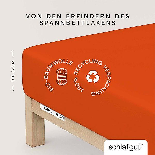 Schlafgut Spannbettlaken CASUAL u.a. in Gr. günstig online kaufen