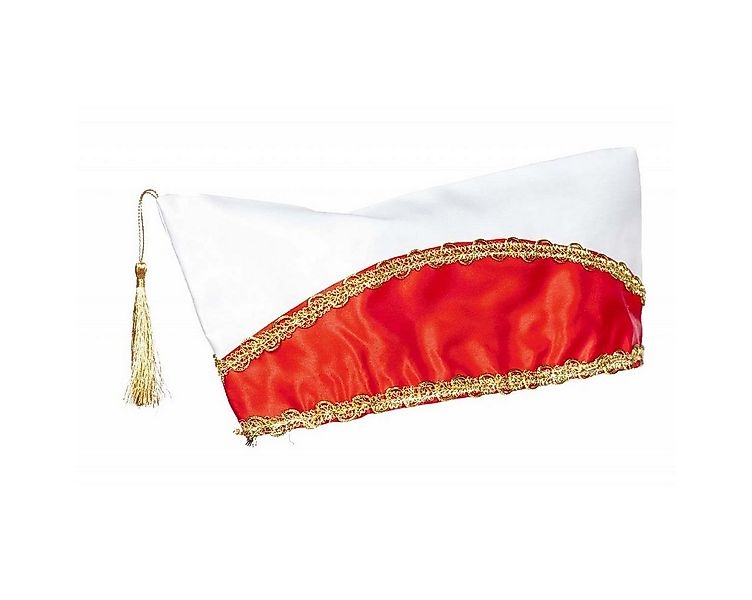Metamorph Kostüm Narrenkappe rot-weiß - Karnevalsmütze für Fasching, Einfac günstig online kaufen