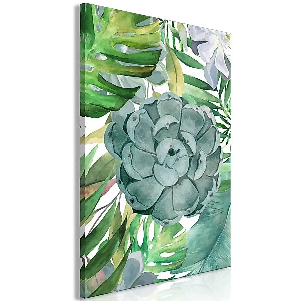 Wandbild - Tropical Flora (1 Part) Vertical günstig online kaufen