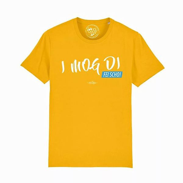 Bavariashop T-Shirt Herren T-Shirt "I MOG DI, fei scho günstig online kaufen