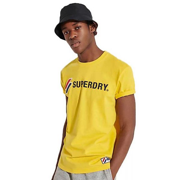 Superdry Sportstyle Applique Kurzarm T-shirt 2XL Nautical Yellow günstig online kaufen