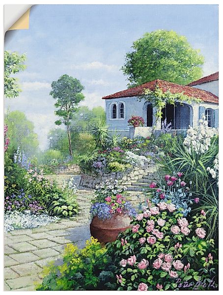 Artland Wandbild "Italienischer Garten I", Garten, (1 St.), als Leinwandbil günstig online kaufen