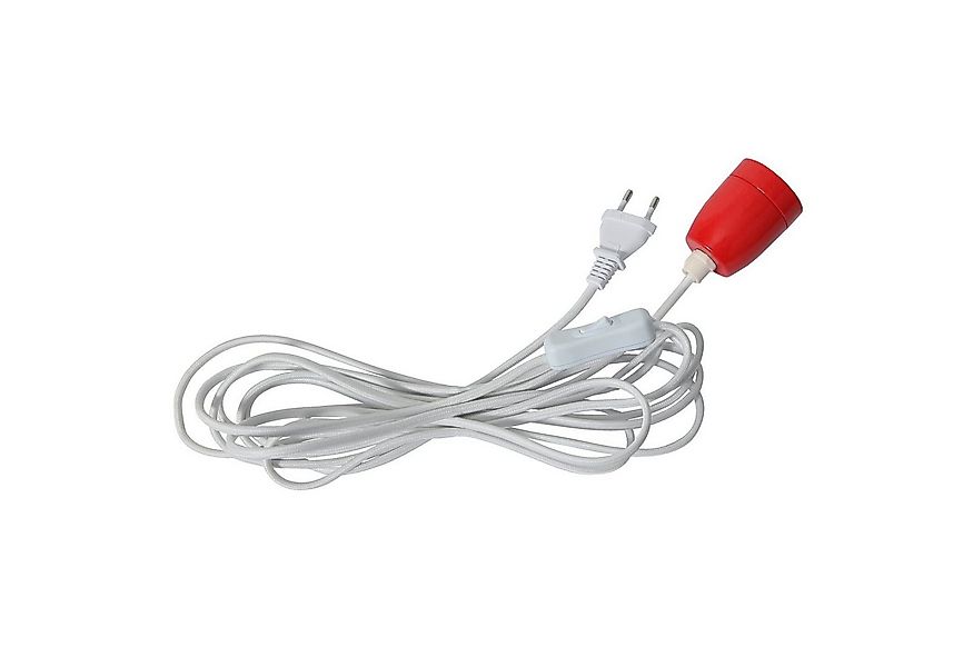 MARELIDA Hängeleuchte Lampenfassung E27 Textilkabel für Hängeleuchten Stern günstig online kaufen