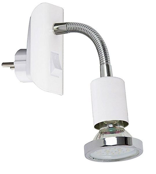 TRANGO LED Steckdosenleuchte, 11-056 Steckerleuchte in Weiß matt Steckerlic günstig online kaufen