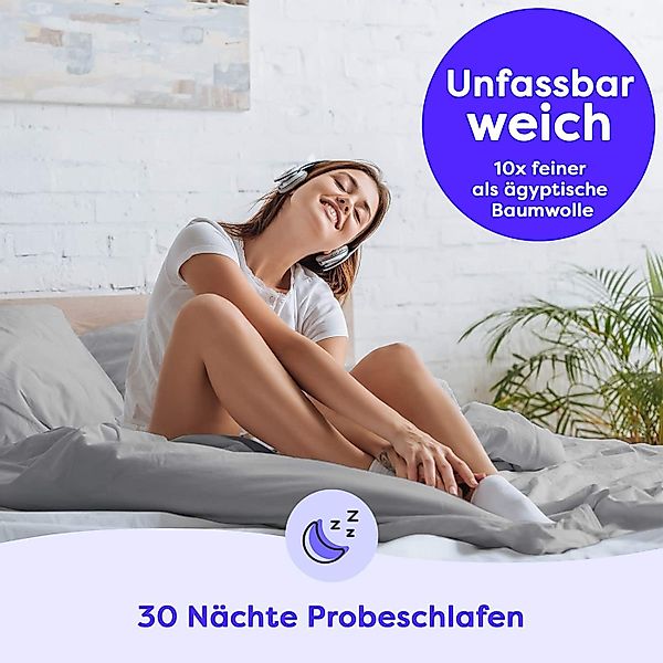 Wolkenfeld Bettwäsche "Allergiker Bettwäsche, unfassbar weich" 2 Stk. tlg. günstig online kaufen