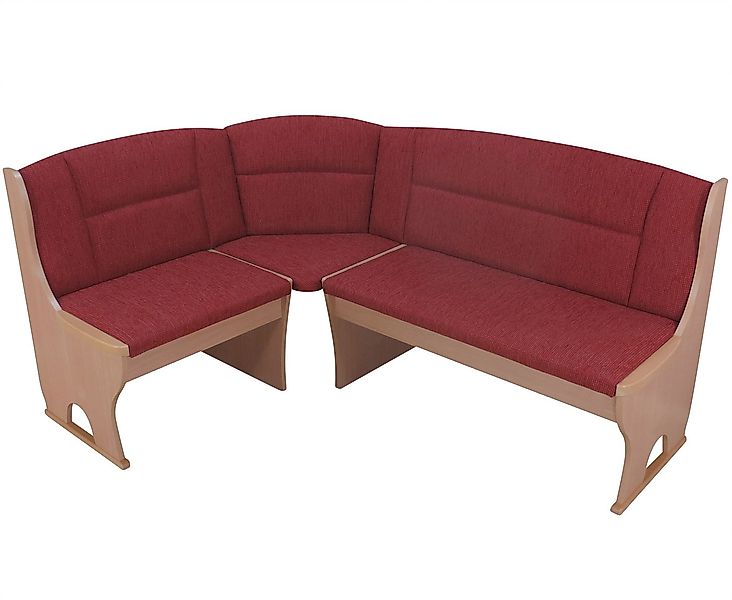 moebel-direkt-online Eckbank Madrid, Schenkelmaß 125x165 cm, langer Schenke günstig online kaufen