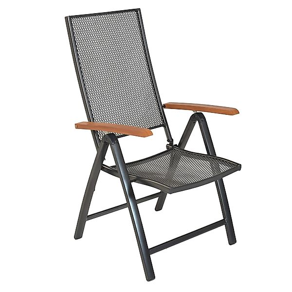 Merxx Thasos Klappsessel 5-fach verstellbar Aluminium günstig online kaufen