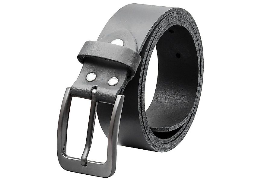 COLOGNEBELT Ledergürtel OM411-SL-Grau MADE IN GERMANY, Grau Kürzbar, 100 % günstig online kaufen