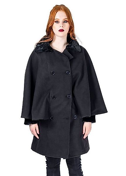 Rockabella Wintermantel Joilette Retro Vintage Fellimitat günstig online kaufen