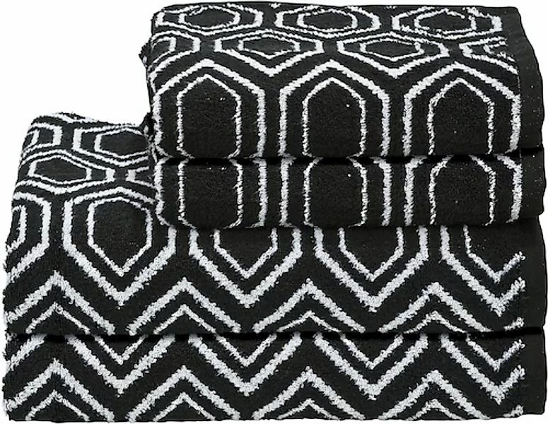 done.® Handtuch Set »Daily Shapes Ethno« 2x Gästehandtücher & 2x Handtücher günstig online kaufen