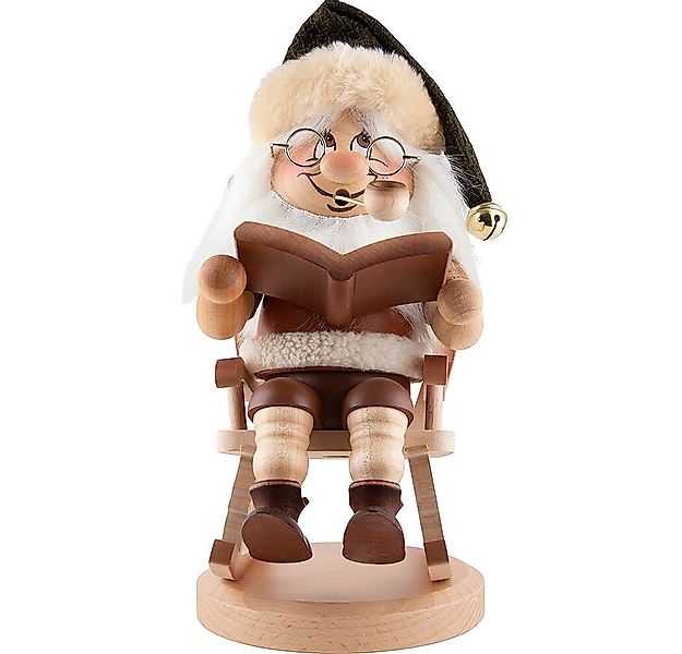 Christian Ulbricht Räuchermännchen Wichtel im Schaukelstuhl (31,5cm) Räuche günstig online kaufen