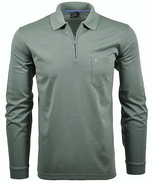 RAGMAN T-Shirt Ragman / He.Polo / Polo zip, fineliner LS günstig online kaufen