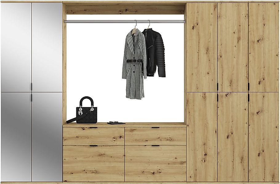 INOSIGN Garderoben-Set "Trondheim, Breite 273 cm, 6-teilig, bestehend aus:" günstig online kaufen