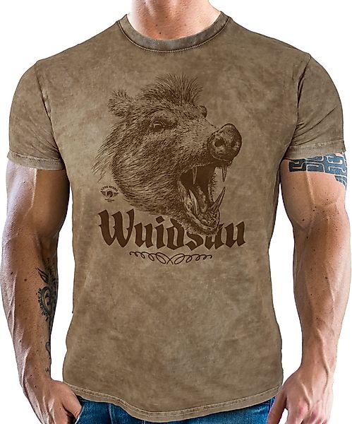 LOBO NEGRO® Trachtenshirt Wuidsau im lässigen günstig online kaufen