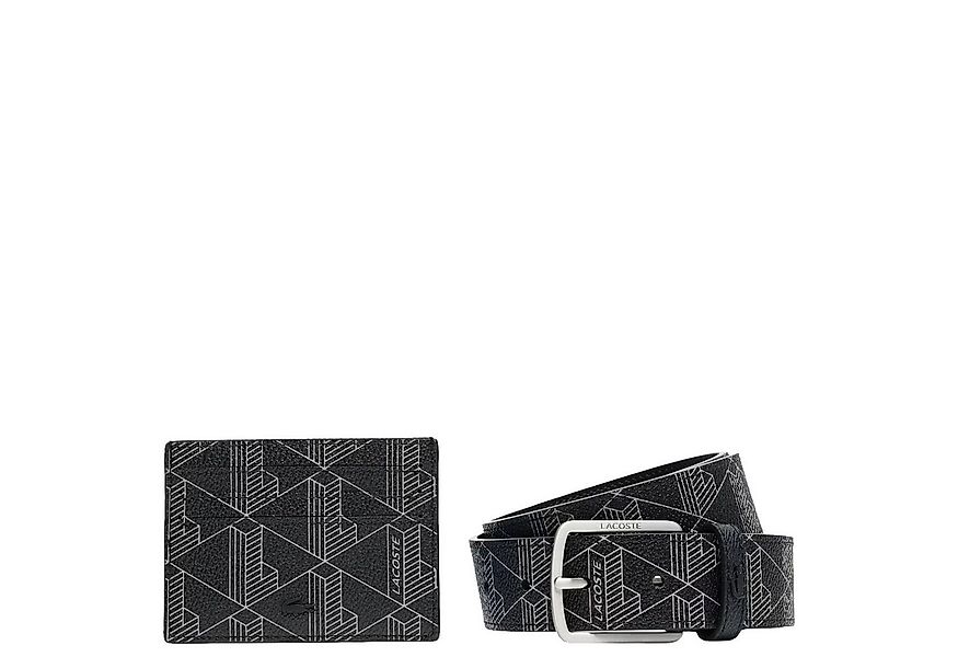Lacoste Ledergürtel The Blend Geschenkset - Kreditkartenetui und Gürtel (pa günstig online kaufen