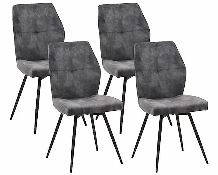 HELA Esszimmerstuhl »JANINA« (Set) 4 Stk.360° drehbar günstig online kaufen