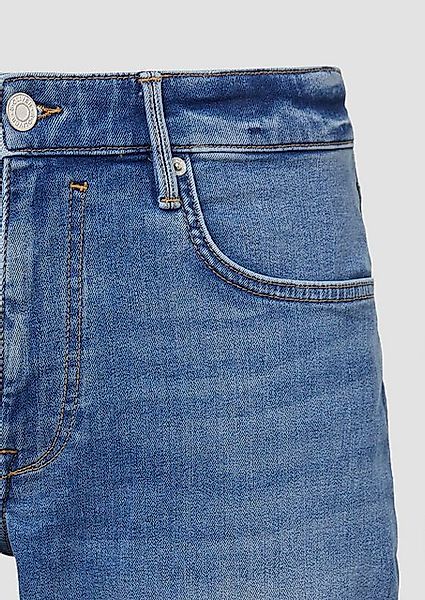 s.Oliver Stoffhose Jeans-Shorts / Regular Fit / Mid Rise / Straight Leg günstig online kaufen