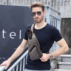 TAN.TOMI Umhängetasche Brusttasche Herren, Schultertasche Herren günstig online kaufen