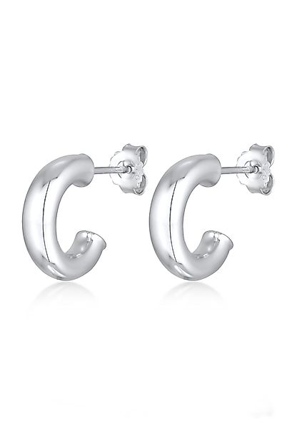 Elli Paar Ohrstecker Creolen Ohrstecker Halbcreolen günstig online kaufen