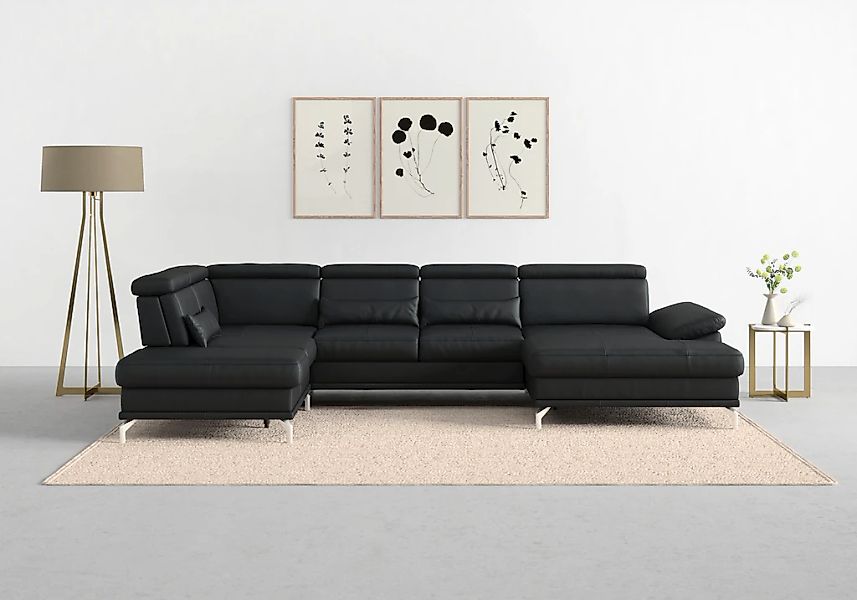 sit&more Wohnlandschaft "Cabrio U-Form, B: 359 cm, mit Sitztiefen-, Arm- & günstig online kaufen