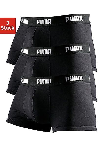 PUMA Hipster Packung, 3er-Pack, mit Logoschriftzug auf breitem Bund günstig online kaufen