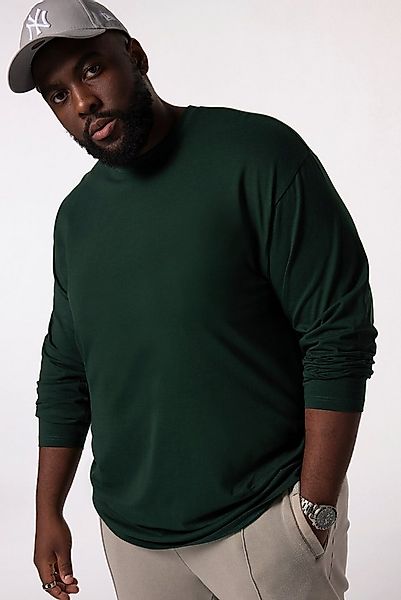 STHUGE T-Shirt Langarmshirt Basic oversized bis 8 XL günstig online kaufen