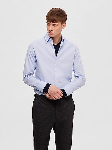 SELECTED HOMME Langarmhemd "SLHSLIMSOHO-DETAIL SHIRT LS NOOS" günstig online kaufen