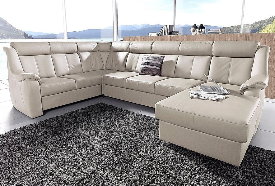 sit&more Wohnlandschaft "Basel U-Form" wahlweise mit Relaxfunktion günstig online kaufen