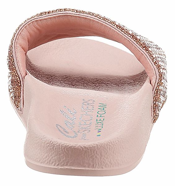 Skechers POP UPS NEW SPARK Pantolette, Sommerschuh, Schlappen mit funkelnde günstig online kaufen