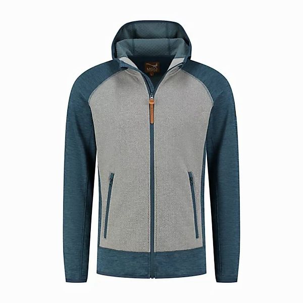 MGO Strickjacke MGO Cody Cardigan Men Blue L günstig online kaufen